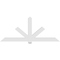 Ekena Millwork Kennewick Architectural Grade PVC Gable Bracket, 96"W x 40"H x 4"D x 6"F, 10/12 Pitch GBP096X40X0406KEN00 - alternate 3